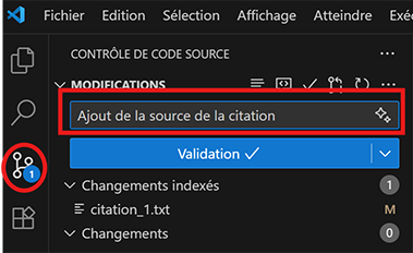 VS Code Git add files