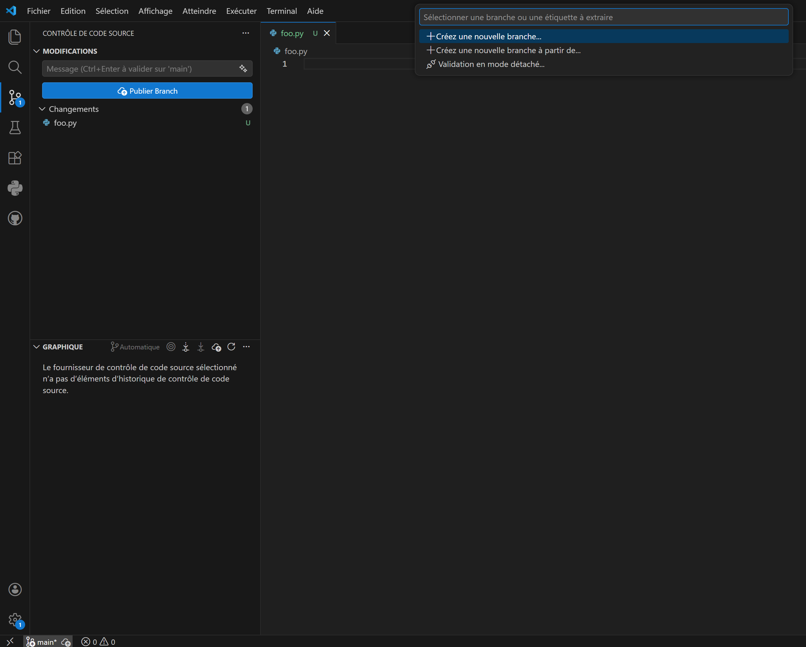 VS Code Git add files