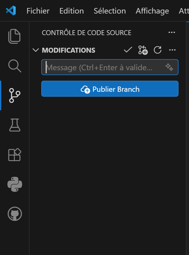 VS Code Git add files