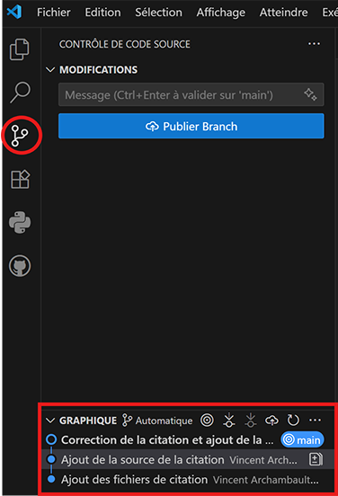 VS Code Git add files